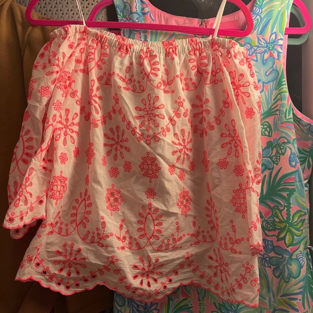 Carmic Coral Laurenne Top